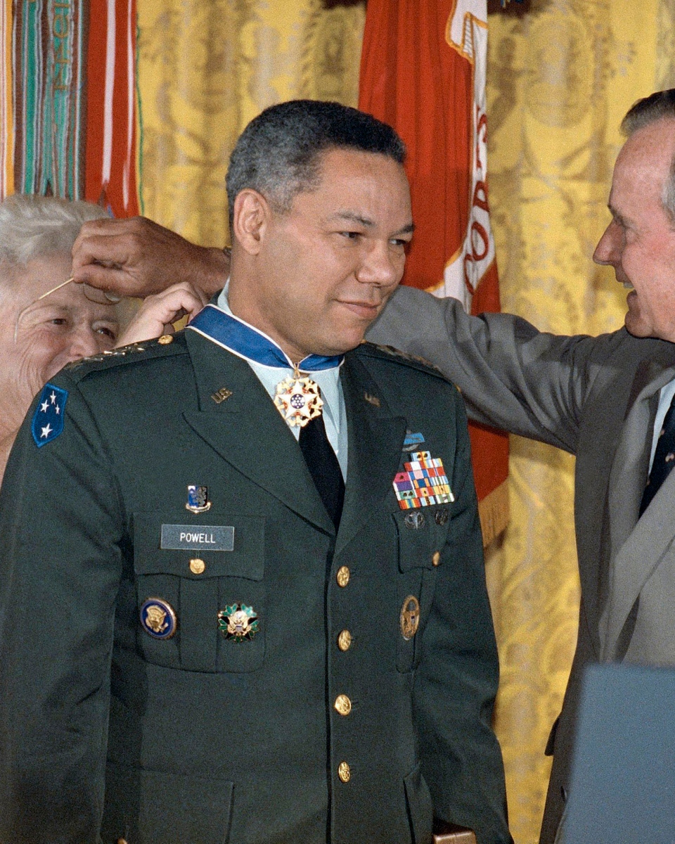 Powell et la Médaille de la Liberté