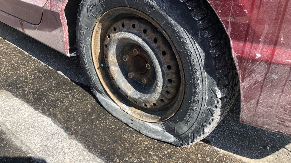 Barre de pneu