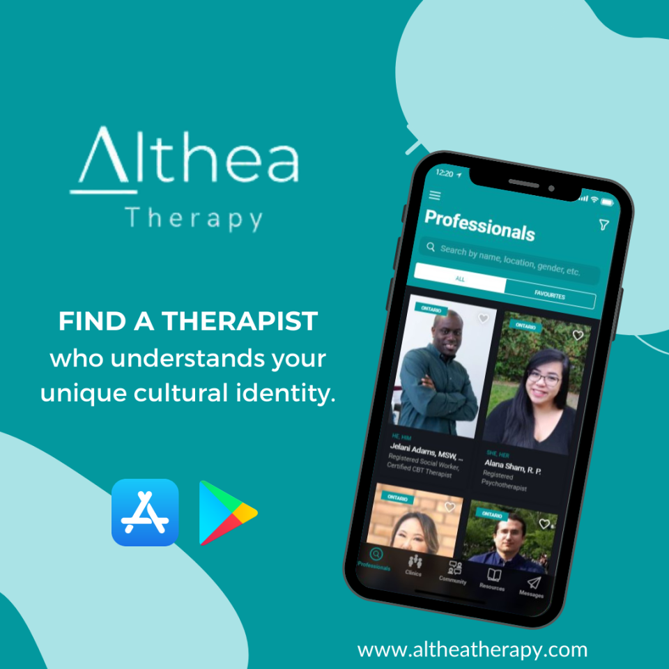 Application Althea, santé mentale