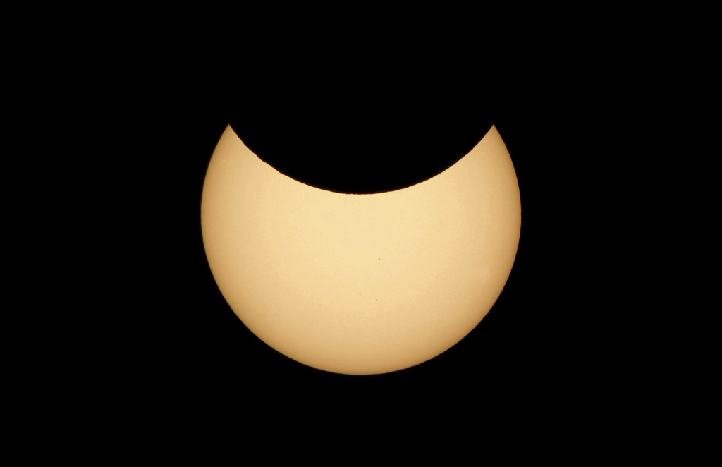 Eclipse solaire partielle - 25 oct. 2022
